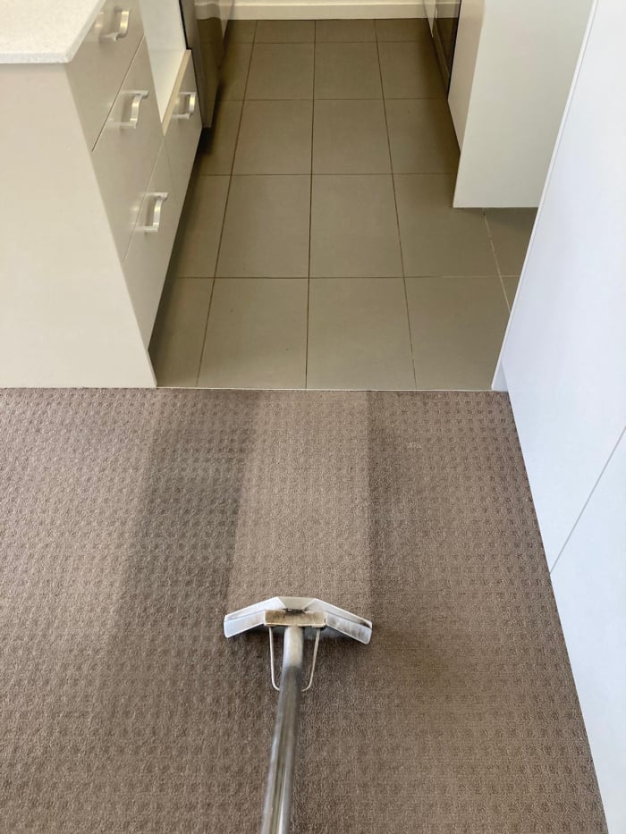 Commercial steam cleaning job &mdash; the kind of work we do for B&Bs and cafes across Co. Kilkenny